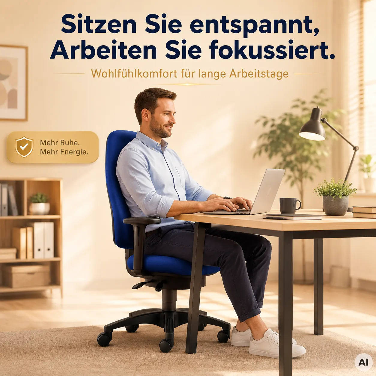 Mister SITWELL - Profi Bürostuhl für Männer